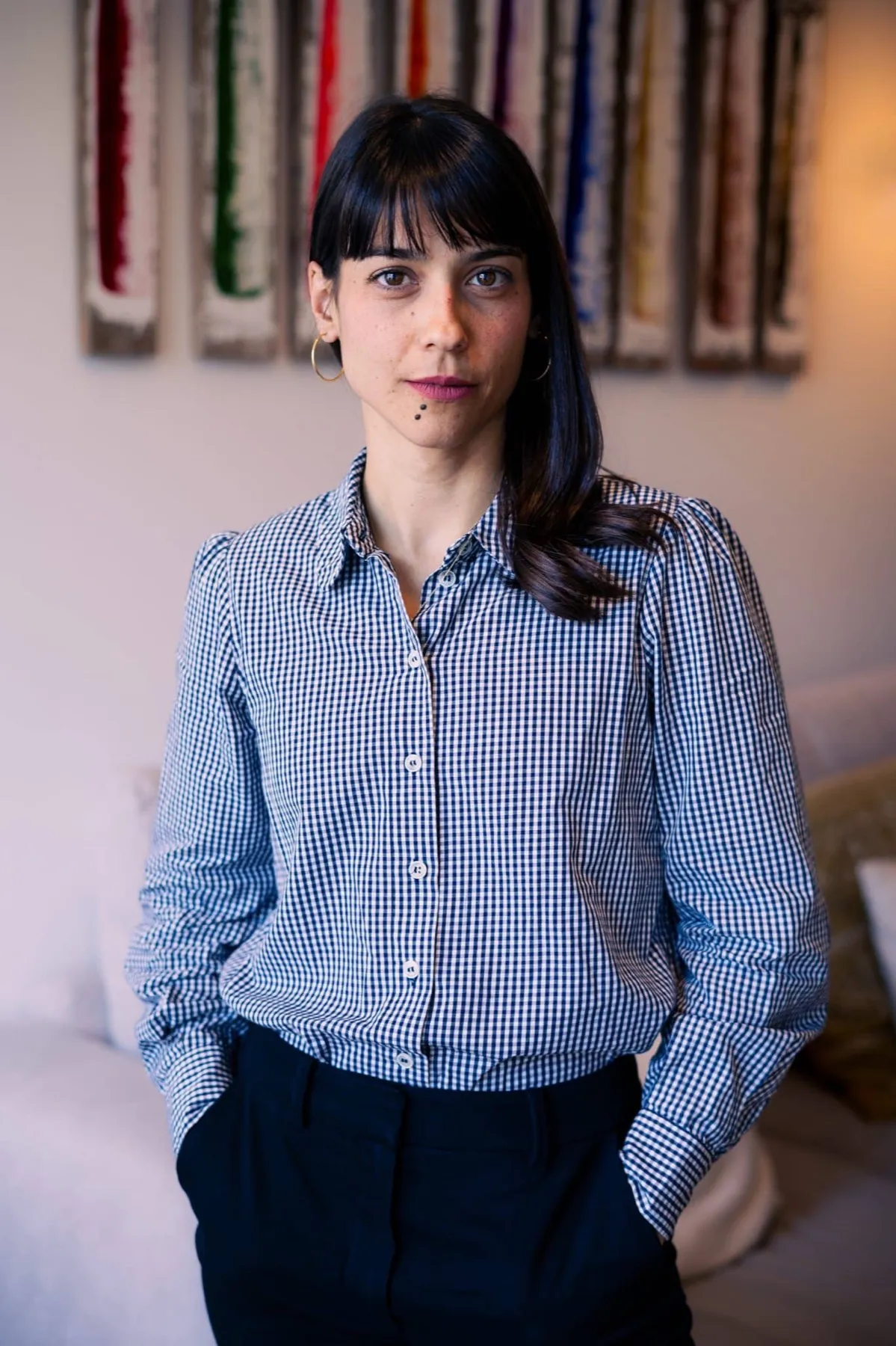 Irati García, quiropráctica del centro